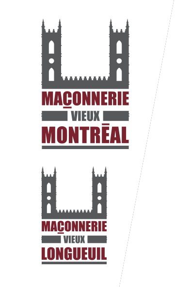 Maçonnerie Vieux Montreal.