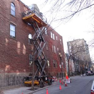 Maçonnerie Vieux Montreal.